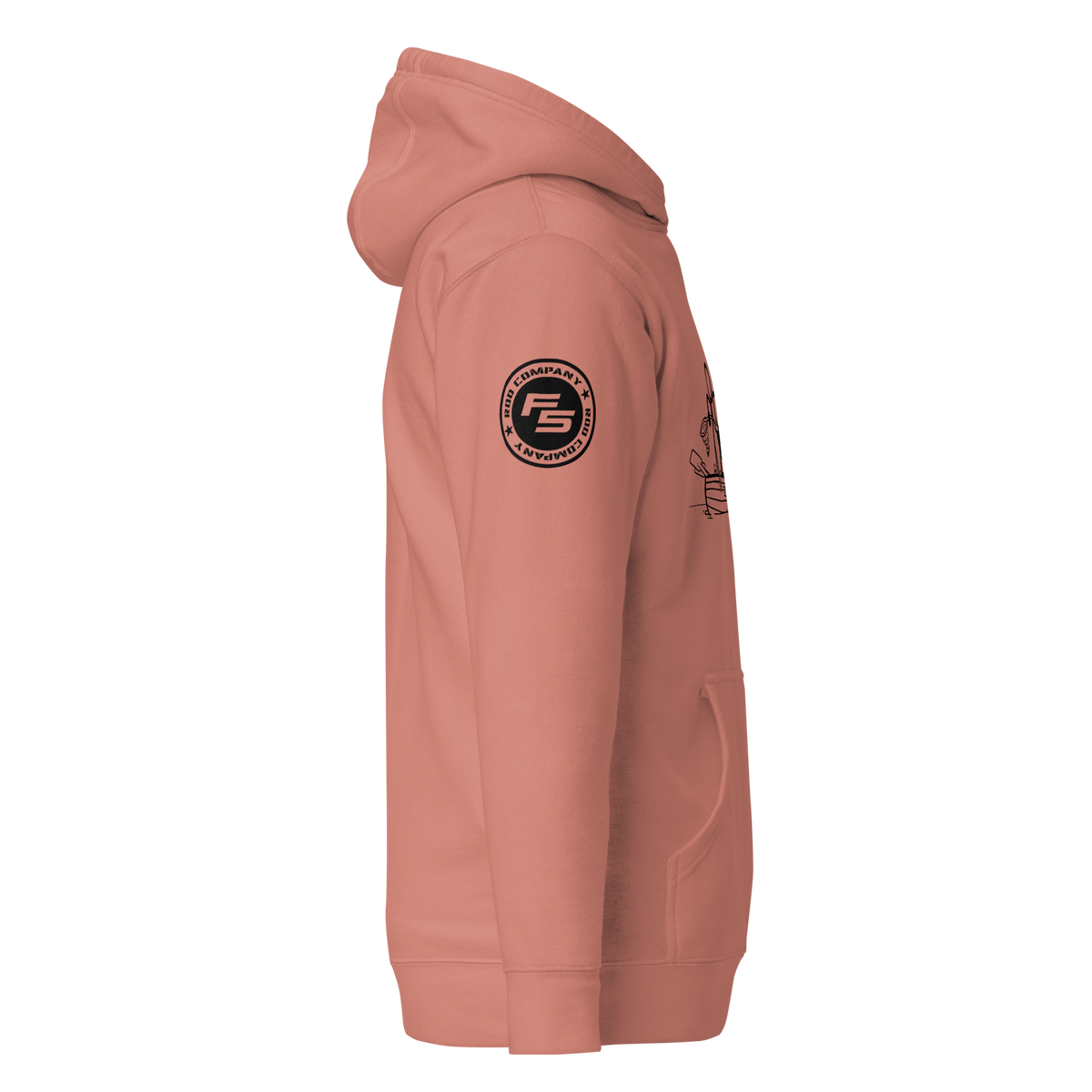 Roze daily 2025 paper hoodie